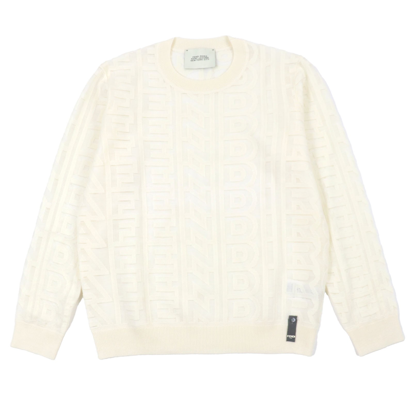 Fendi×Marc Jacobs FZX131 Wool Knit Long Sleeve T-shirt – DUTY FREE