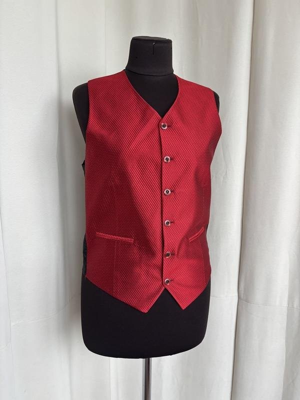 Men Wilvorst Vest Red S