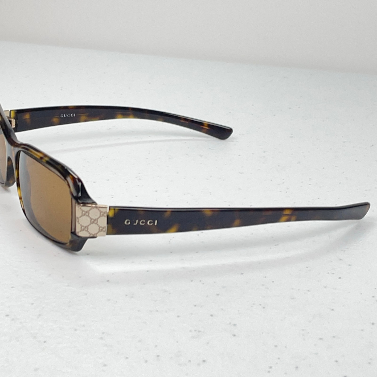 Vintage Gucci Sunglasses FRAMES ONLY GG 2548/S 086 Brown Tortoise 53-15-140