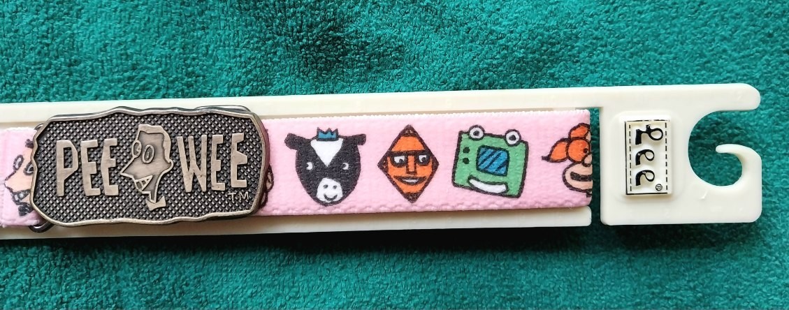 Brand NEW! Pee-wee’s Playhouse Television Show – Paul Reubens Vtg 1980’s Belt