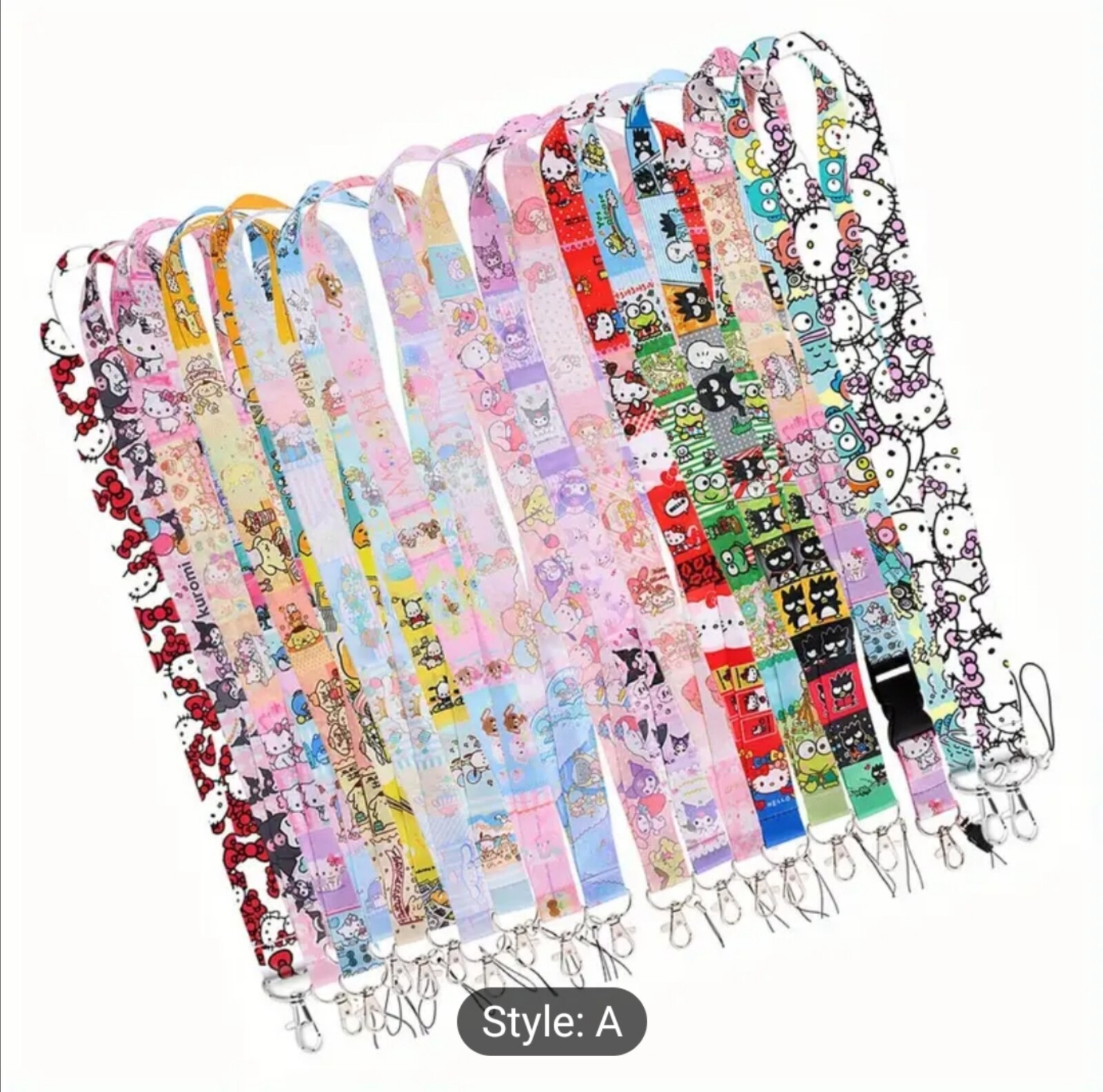 Assorted Sanrio Hello Kitty & Friends (Unofficial) Characters Lanyards