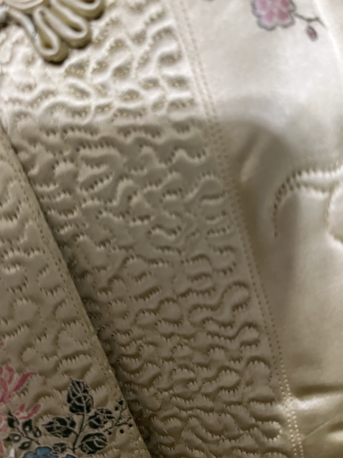 Vintage 1980s Mandarin Chinese Coat Embroidered Silk- Opulent Luxury!