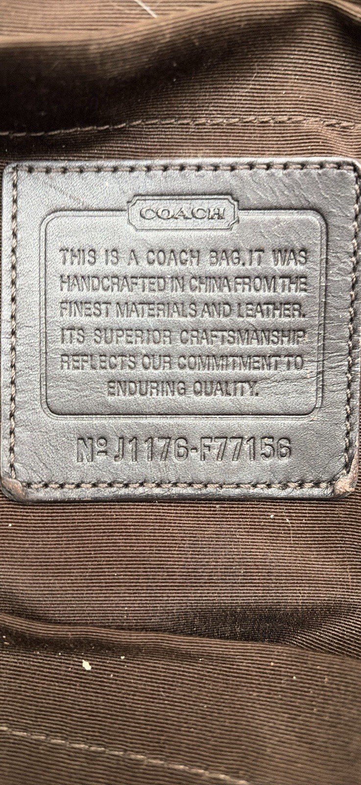 Vintage Coach Bag (diaper)