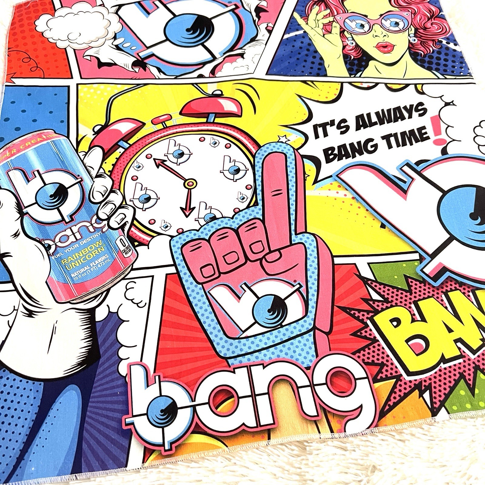 Bang Rainbow Unicorn Bandana Multicolor Unisex