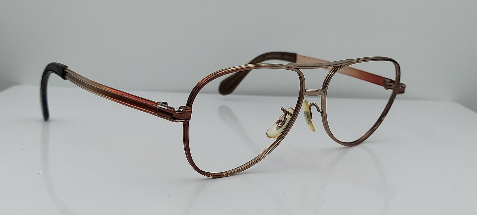 Vintage Universal Bronze Pilot Sunglasses FRAMES ONLY