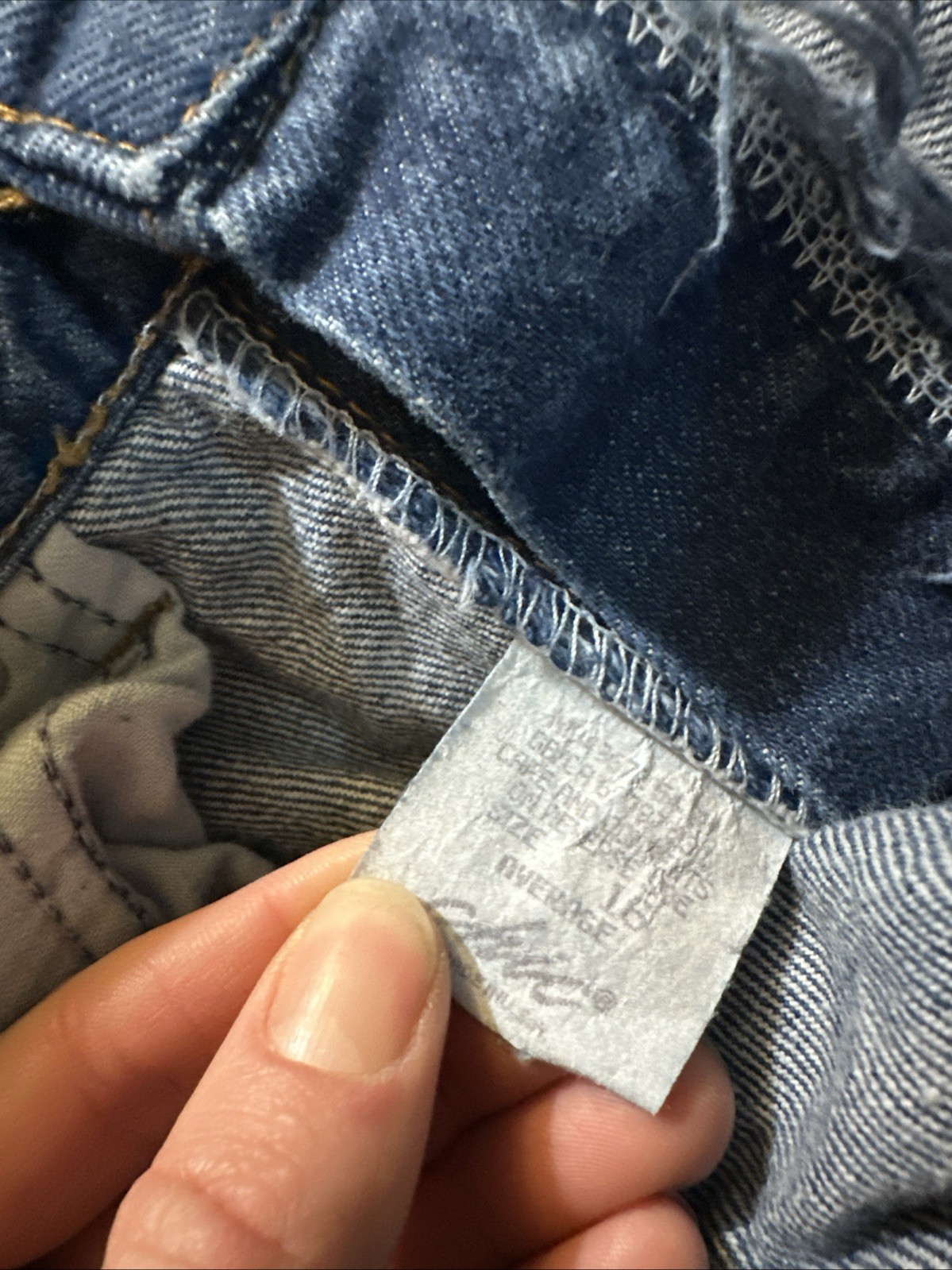 Chic Blue Denim Jeans Women’s 30×28 2 Identical Pairs Y2K 1C21