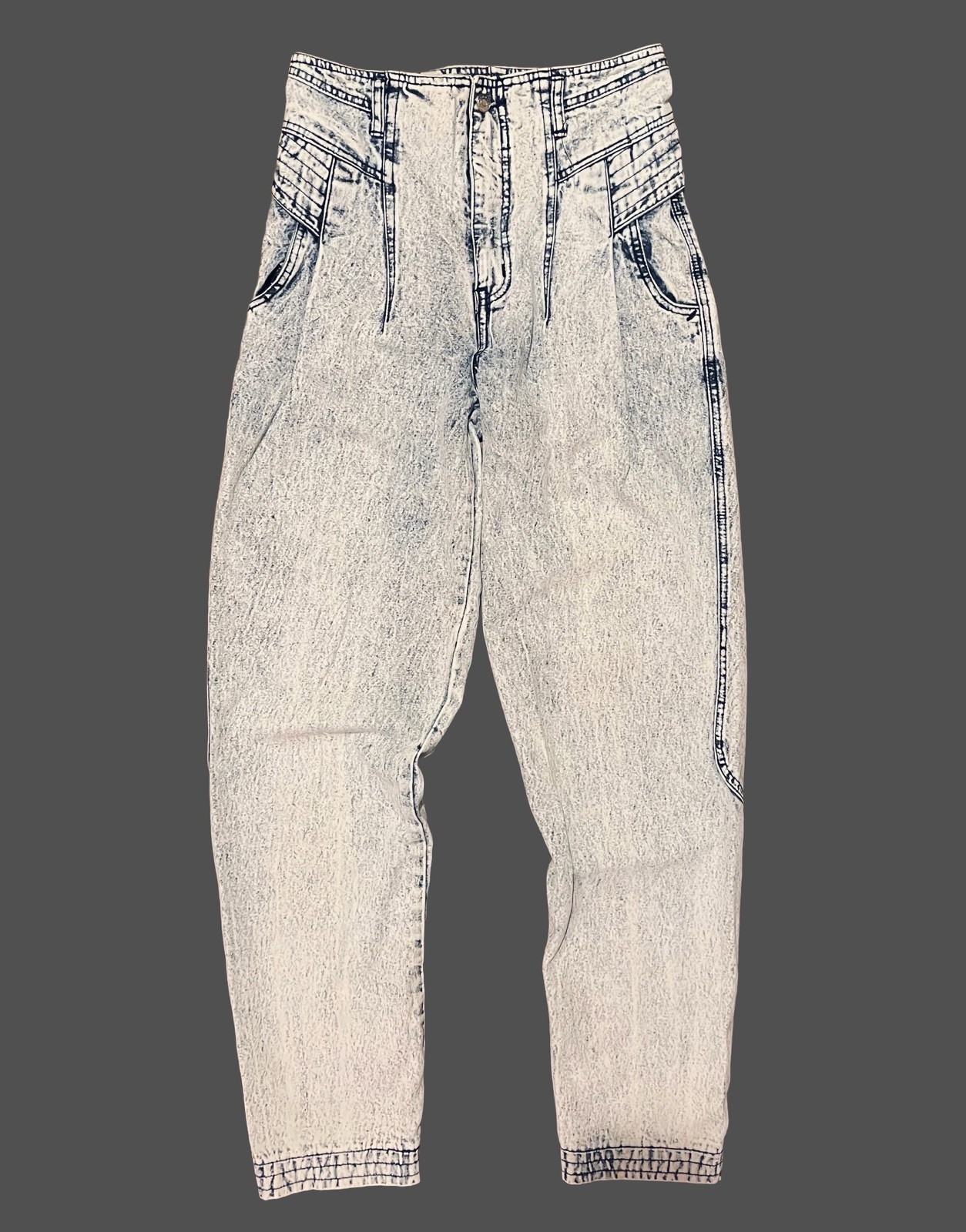 Women’s Rare Vintage 80’s “Jordache” UltraRetro Acid Wash High Rise Denim Jeans