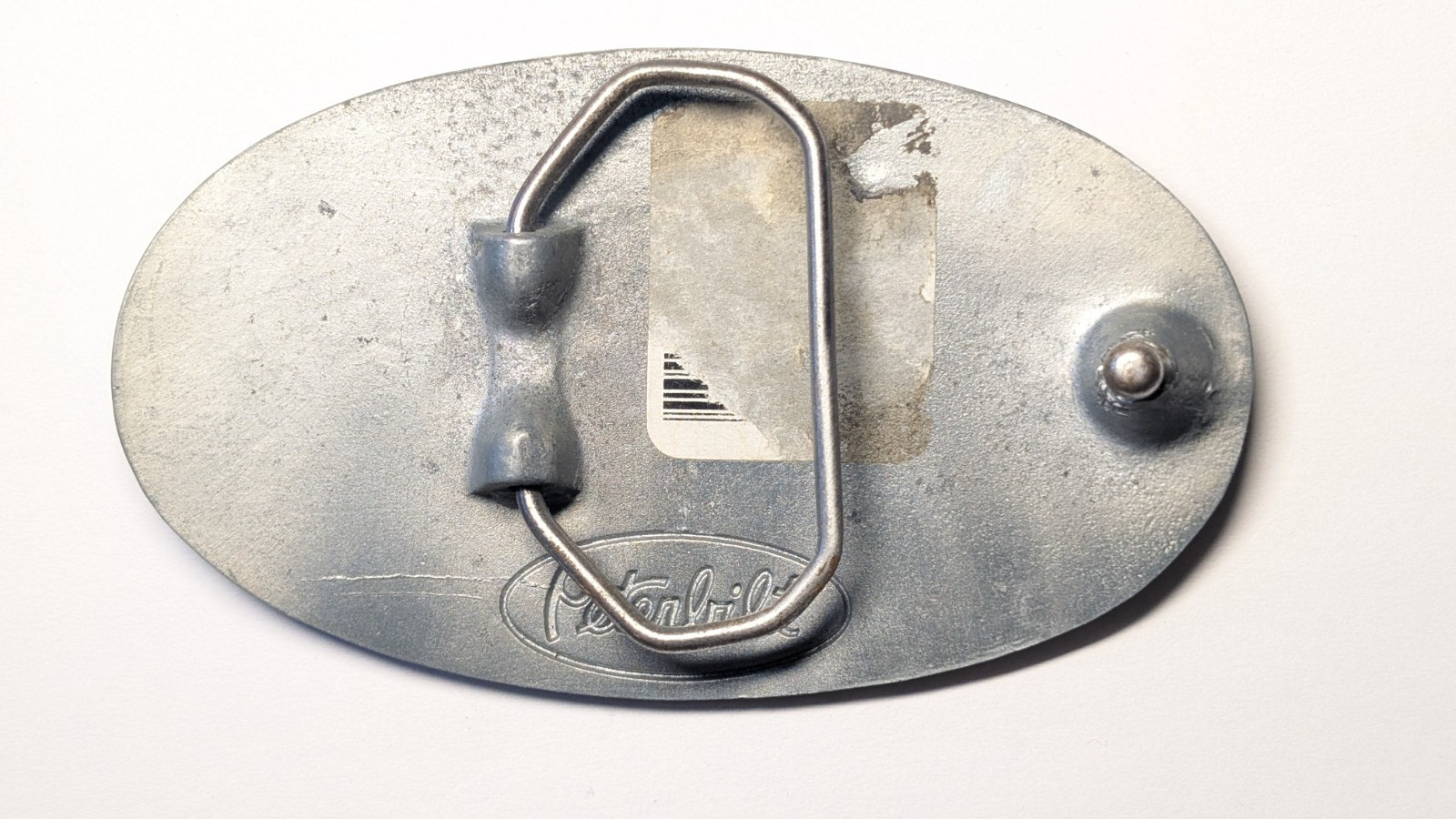 VINTAGE PETERBILT BELT BUCKLE FITS BELT UP TO 1 13/16″ IN WIDTH CAMO