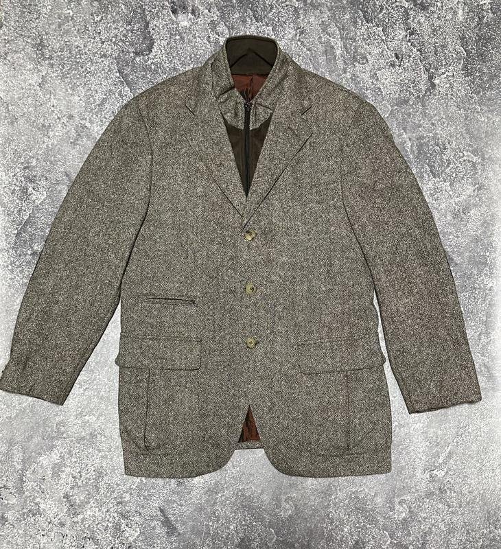 Men Pal Zileri Brown Wool Blazer 40 /L / 48 #20SA