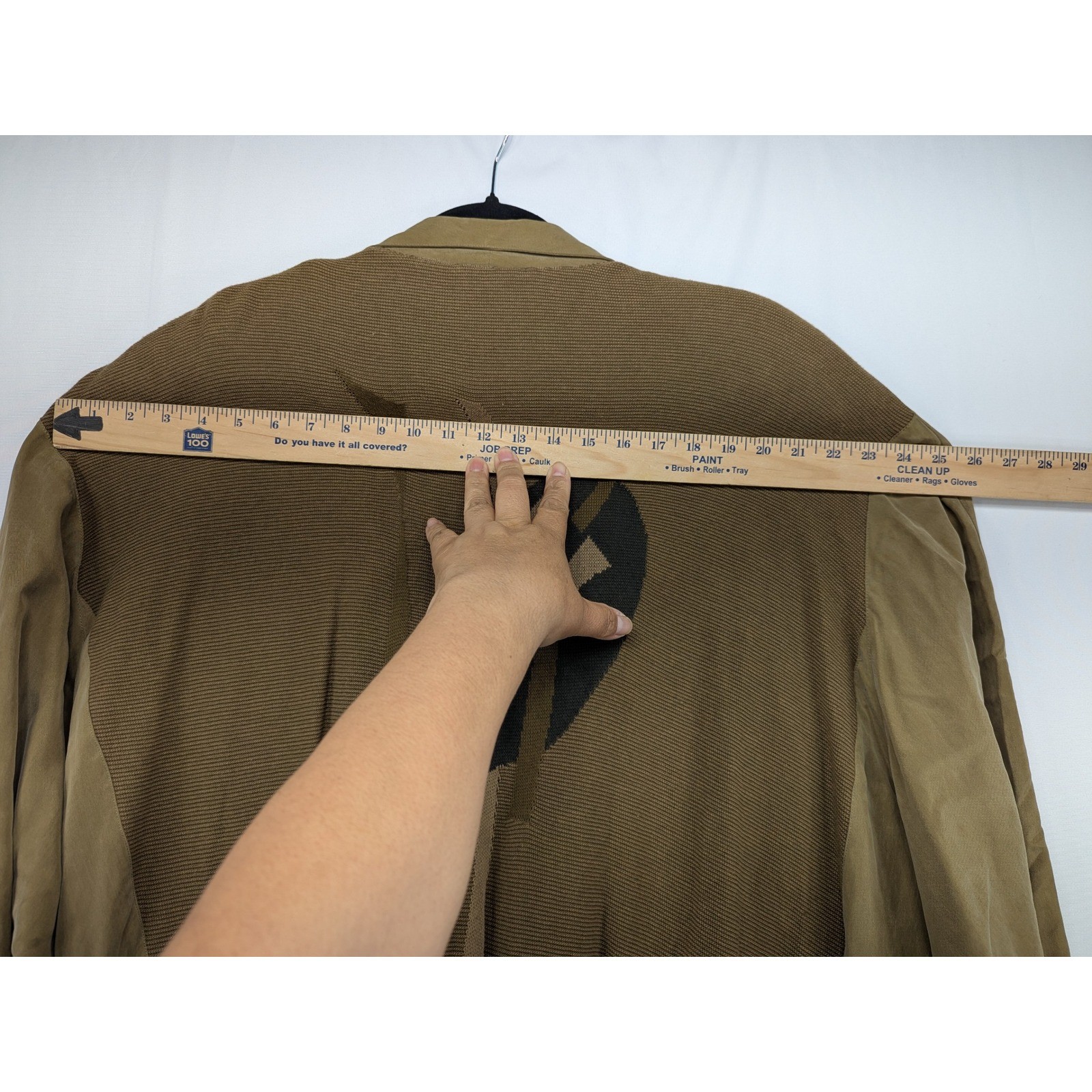 Bugatchi Uomo Michael Jordan Vintage 100% Silk Bomber Jacket Brown 90s XL