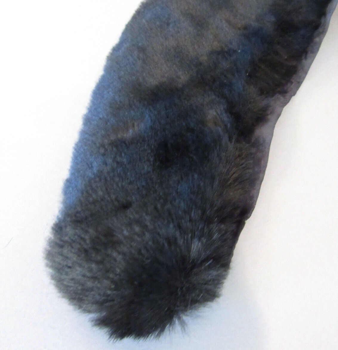 Vintage Black Fur Detachable Collar Neck Warmer