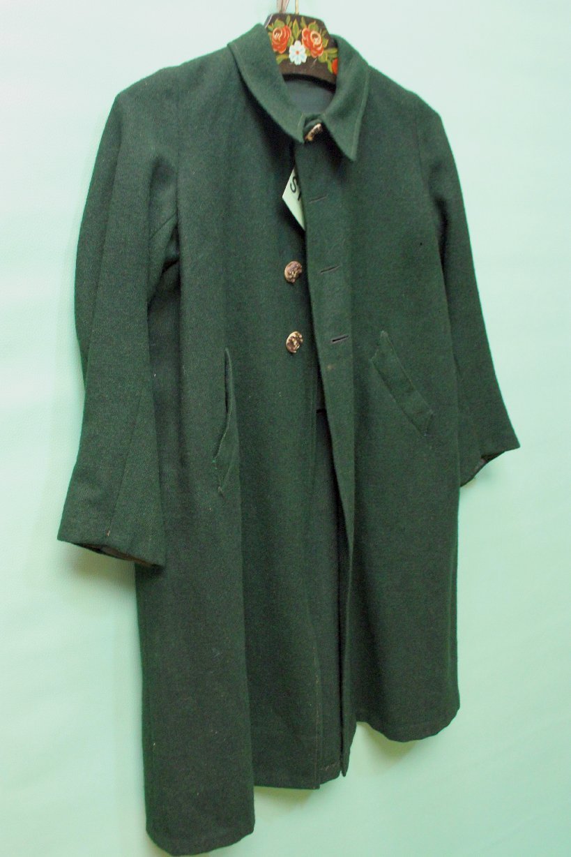 Ur-Alte Trachten Jacke grün Jungen ca 128 vintage Einzelstück Handarbeit Urig