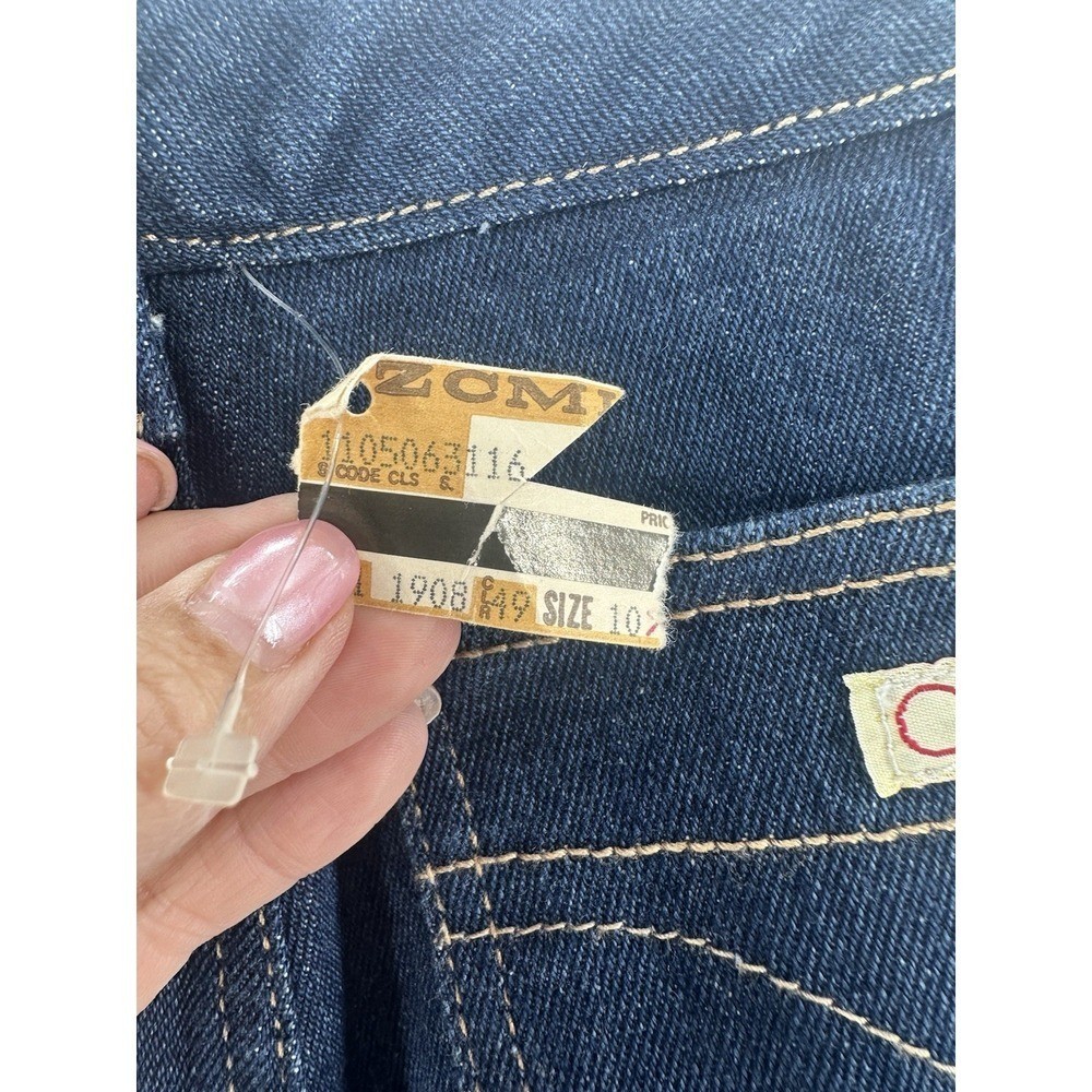 VTG 80’s Calvin Klein Jeans Made In USA Sz 10 25×34 High Rise Waist NWT DD33