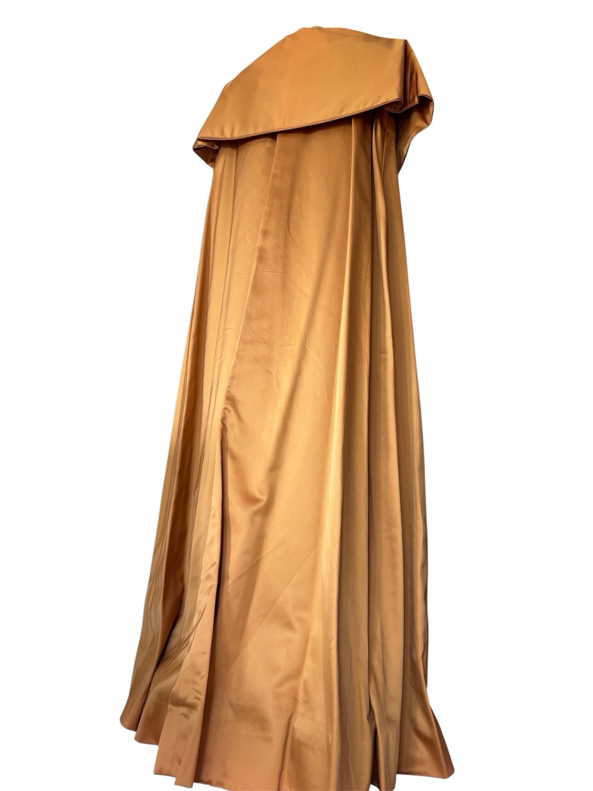 1950s Hollywood Red Carpet Glamour Long Cape Coat Rare Vintage Find
