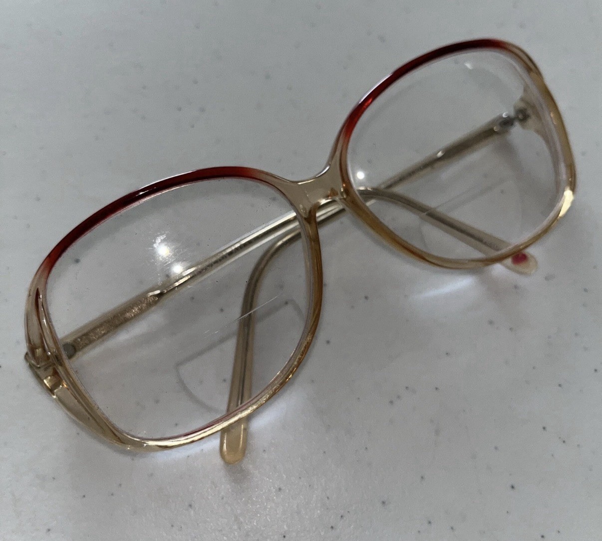 Modern Kitty Eyeglasses Frame Vintage Amethyst Retro