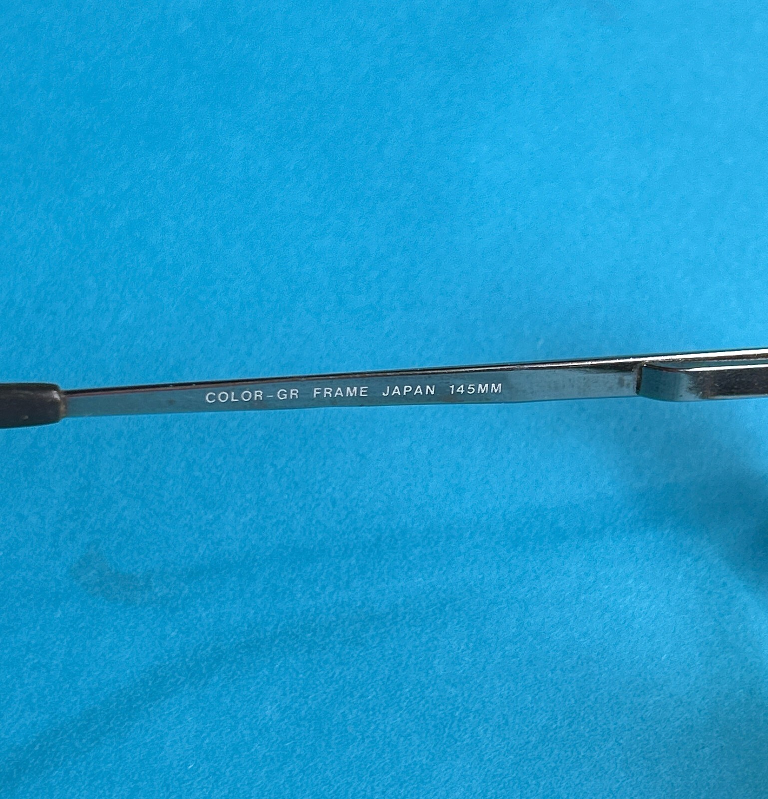 Charmant Man Vintage Aviator Look Eyeglasses 145mm 4123 Metal Silver/Gray Frame