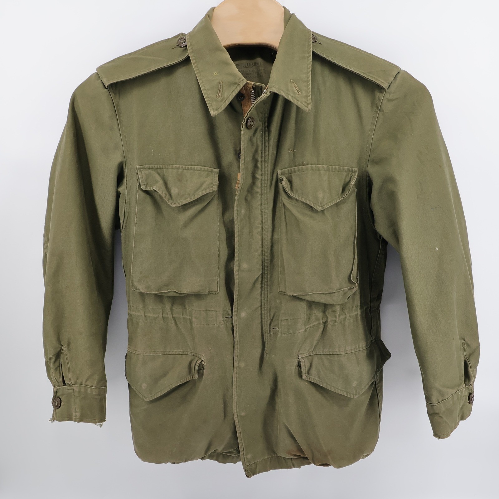 US Army M51 M-1951 Field Jacket Korean War 1952 Mens Small Reading Clothing Co