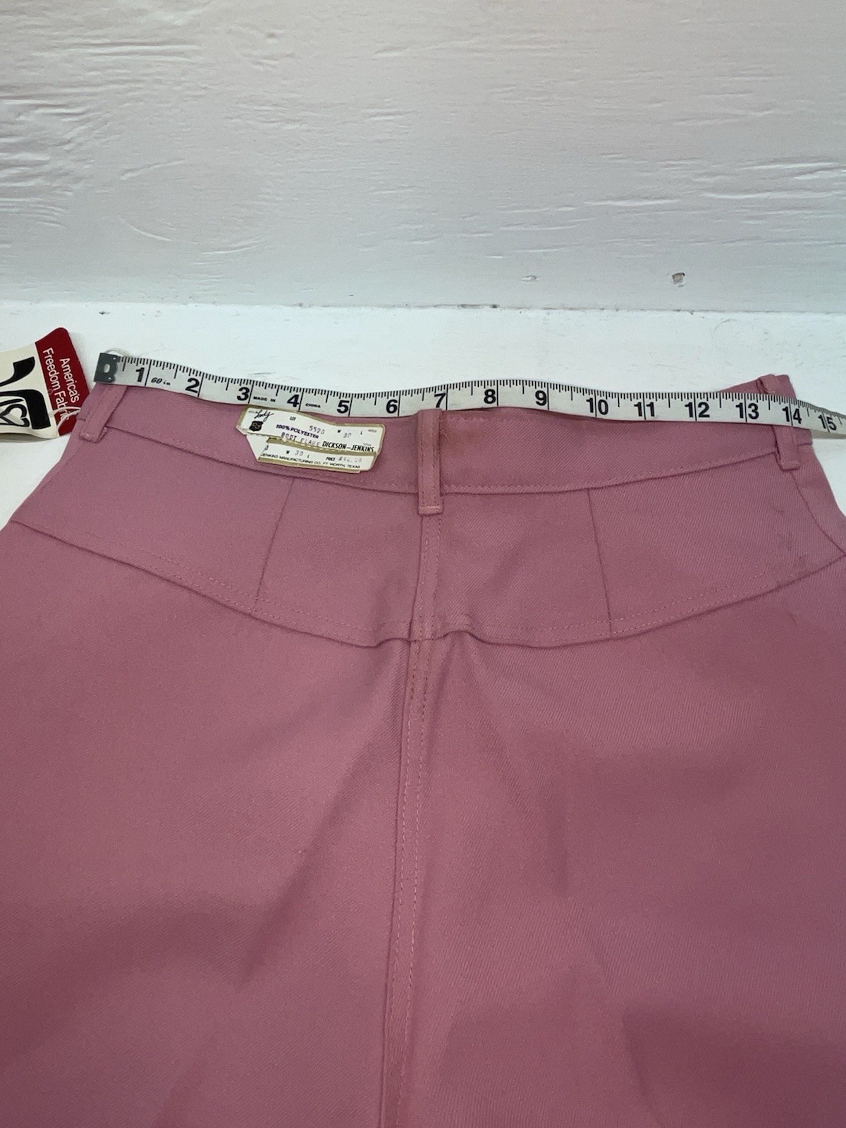 New Vintage Pink Dickson Jenkins Polyester Pants #5520 3A-114