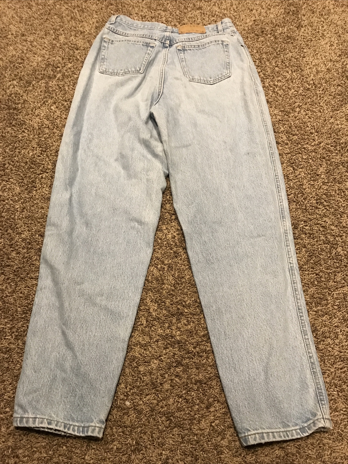 vtg gitano womens size 16 denim jeans lightwash mom style b1