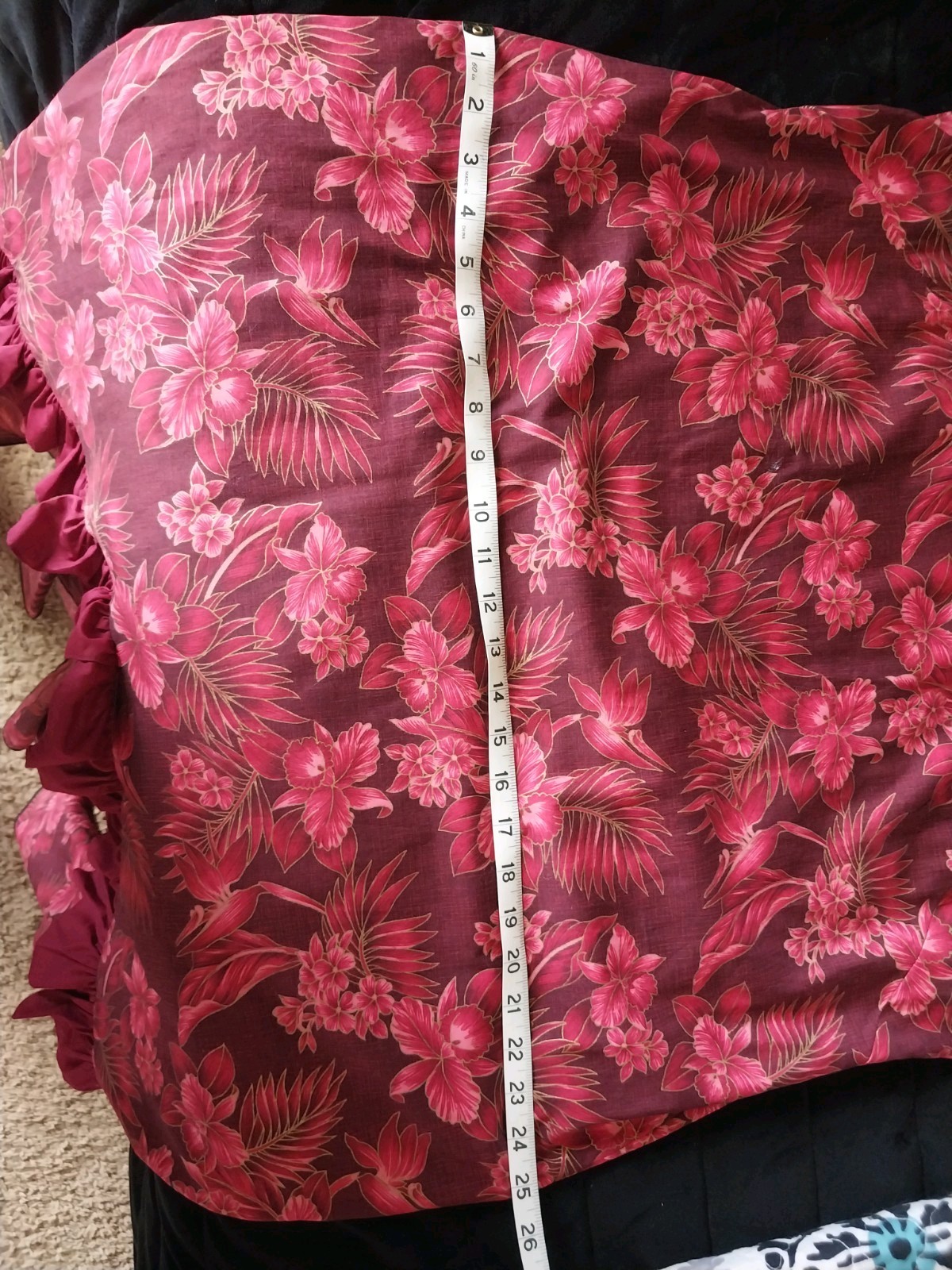 VINTAGE 1980’s Lolenani Mumu From Polynesian Cultural Center Hawaii Maxi Tiered