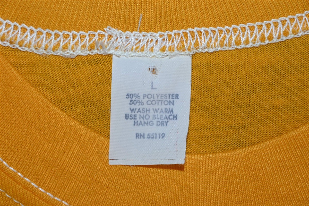 vtg 70s LIBRA GLITTER IRON ON ROACH ZODIAC HOROSCOPE 1978 JERSEY t-shirt M