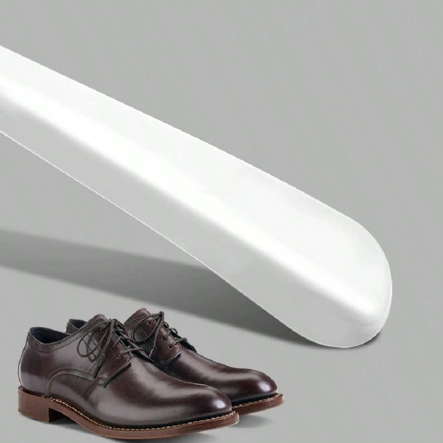 Long Handle Shoe Horn Stainless Steel Metal Shoe Helper Shoes Remover Shoehorn