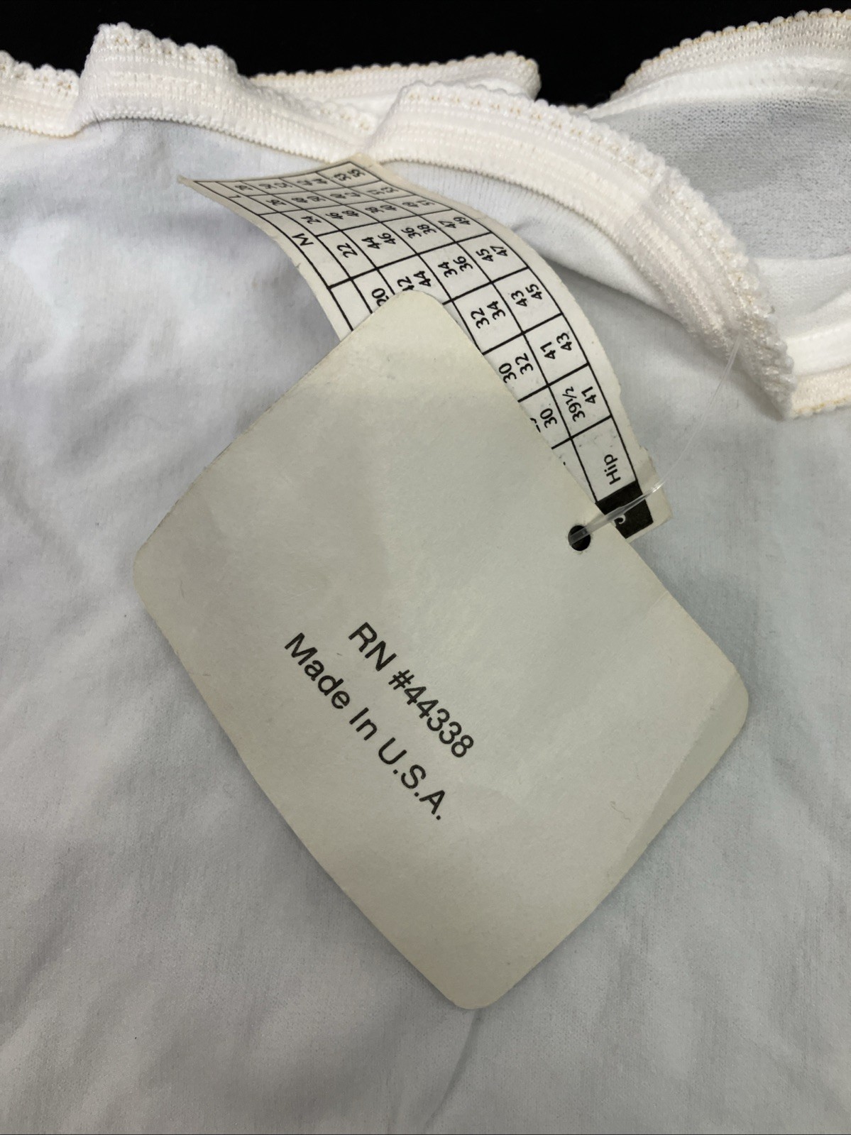 Vintage Nylon Blend Panties Plus Size 22/24 White New Lasting Comfort