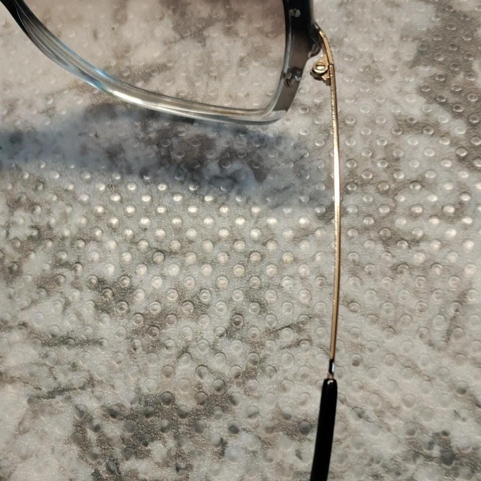 Vintage Balenciaga oversized sunglasses