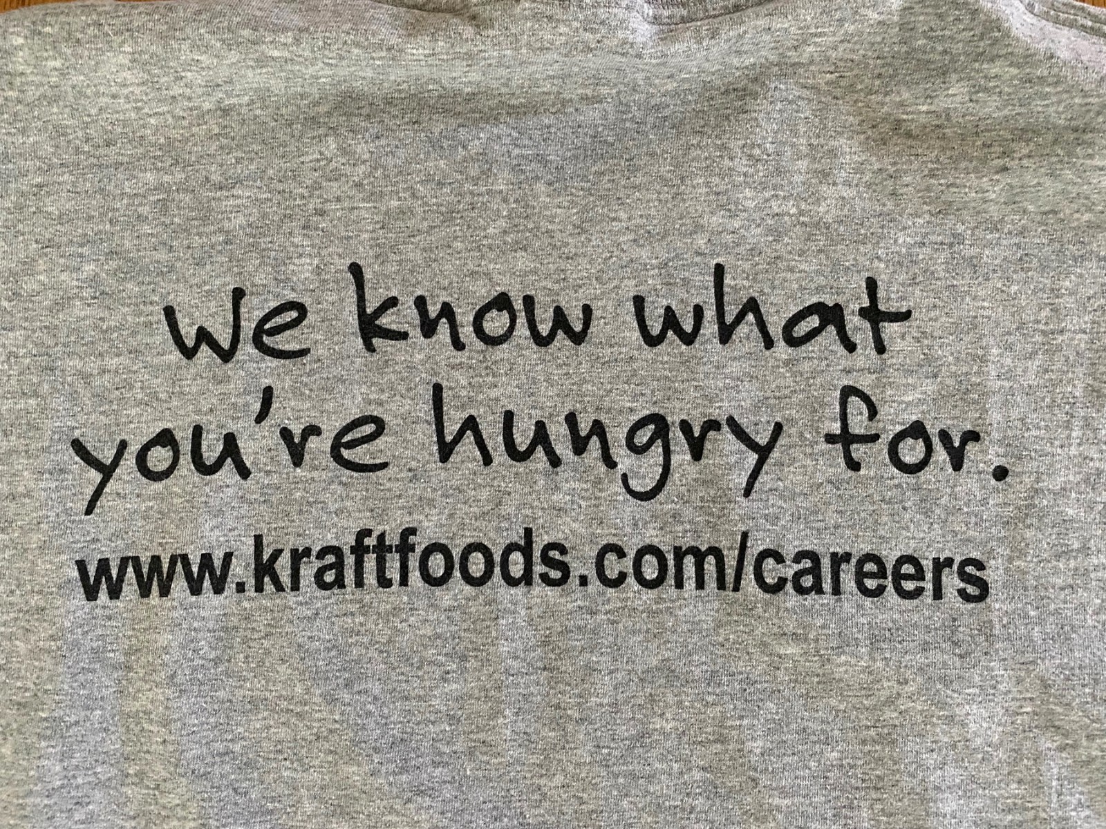 VINTGE Kraft Fruit of the Loom T-Shirt, size XL , Excellent Condition!