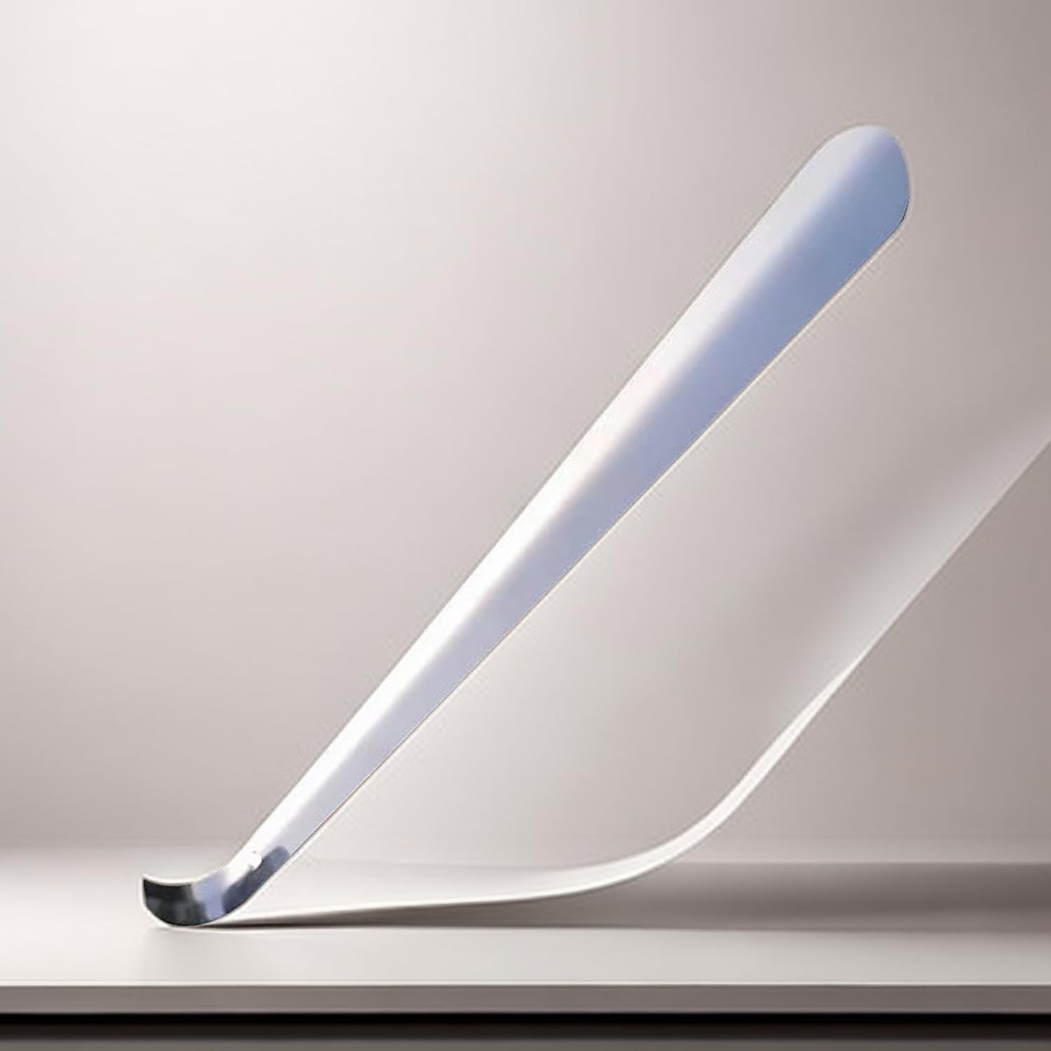 2Pack Stainless Steel Shoe Horn 16.5 Inch Extra Long Metal Shoe Horn for Seniors