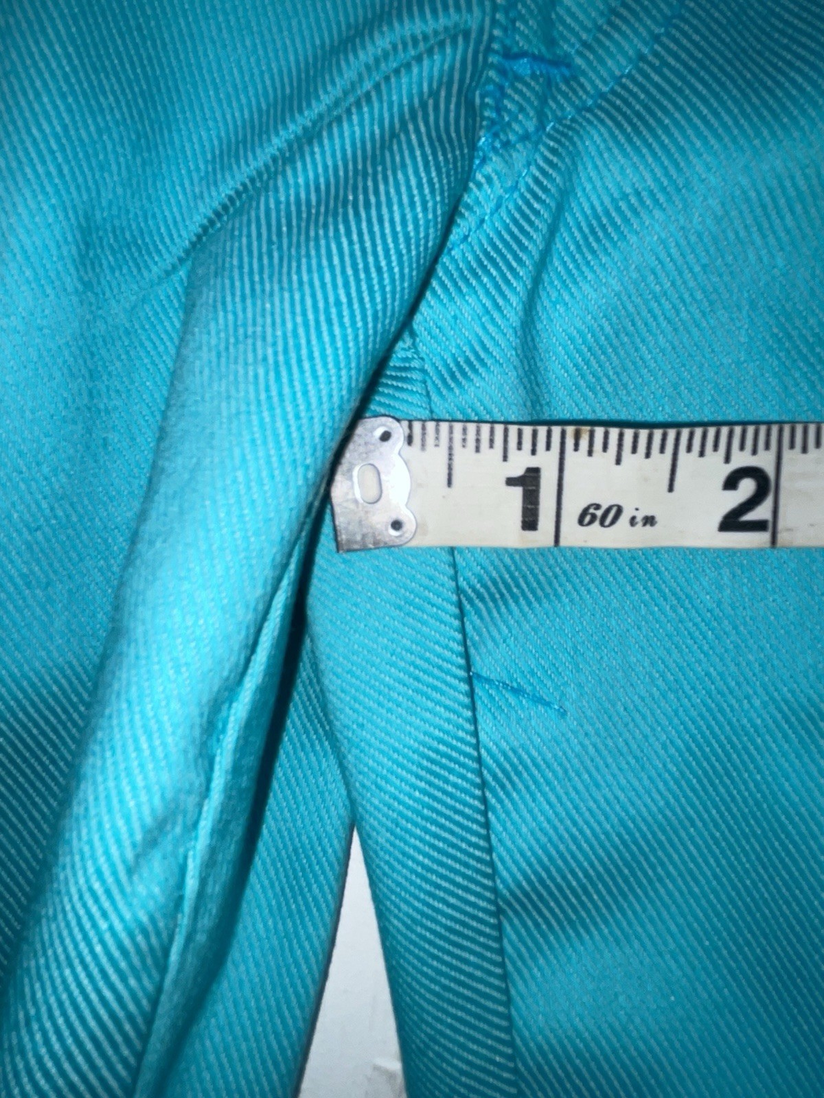 New Vintage Blue Karman Polyester Pants #43204 VV-83