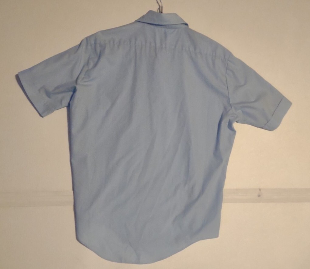 Vintage Bowling Shirt Fruit of the Loom Casual Button Up Dagger Collar Large