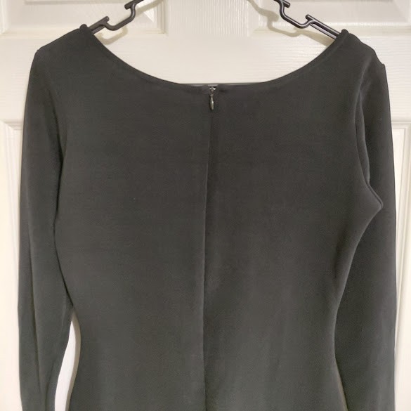 Vintage 90’s Emje Clubwear Little Black Dress Bodycon Sexy Sweetheart Neckline
