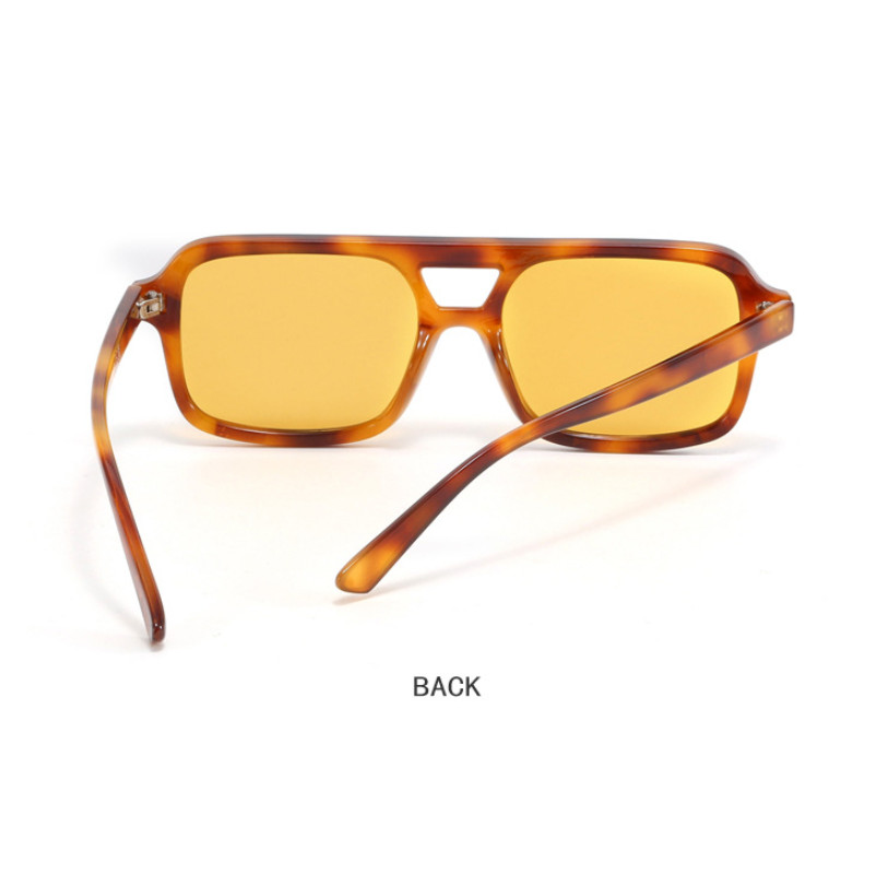 Classic Vintage Square Sunglasses for Women Men Retro 70s Shade Sunglasses