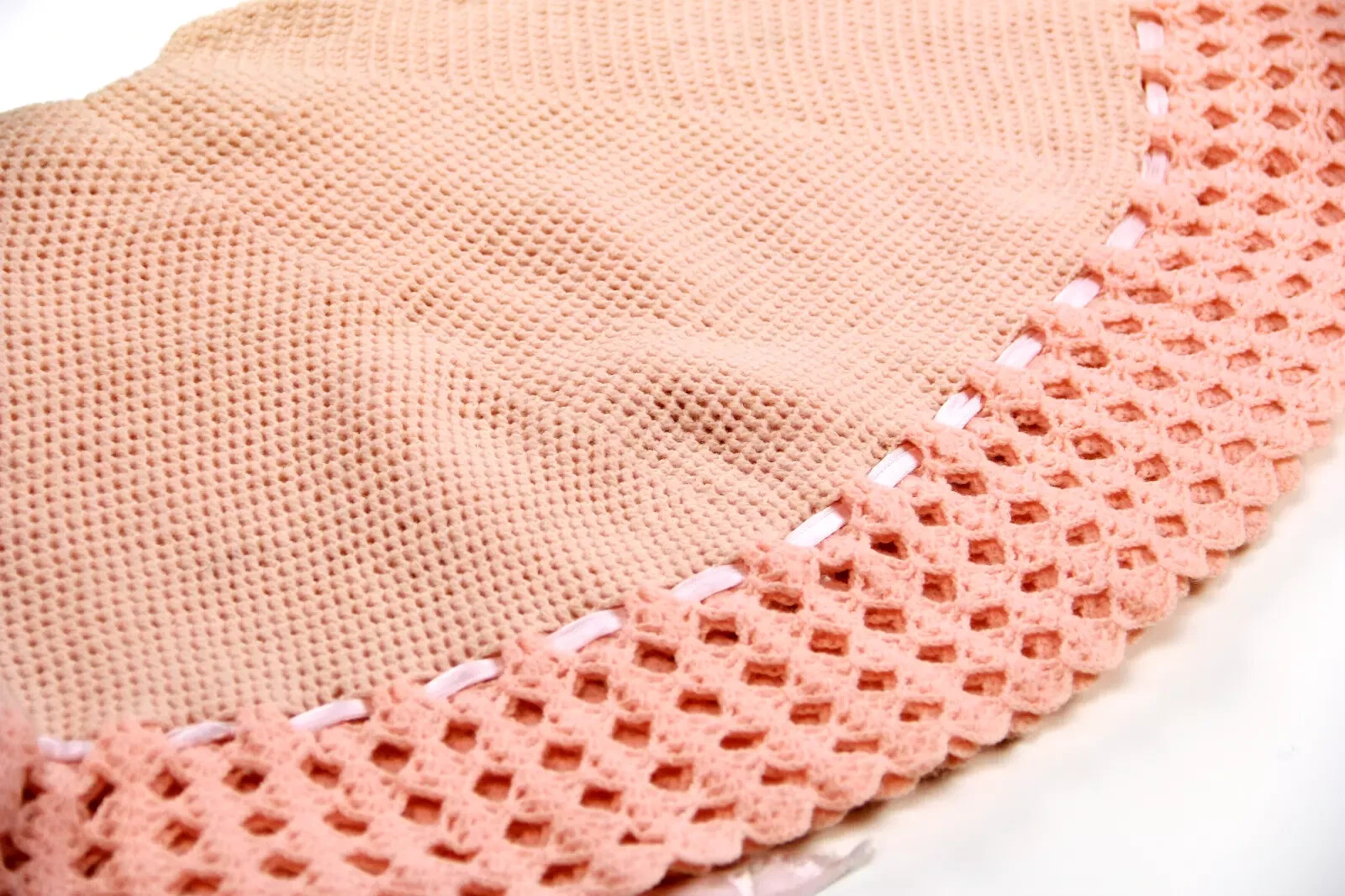 Crochet Coat 1940s Handmade Clothing Vintage Shawl
