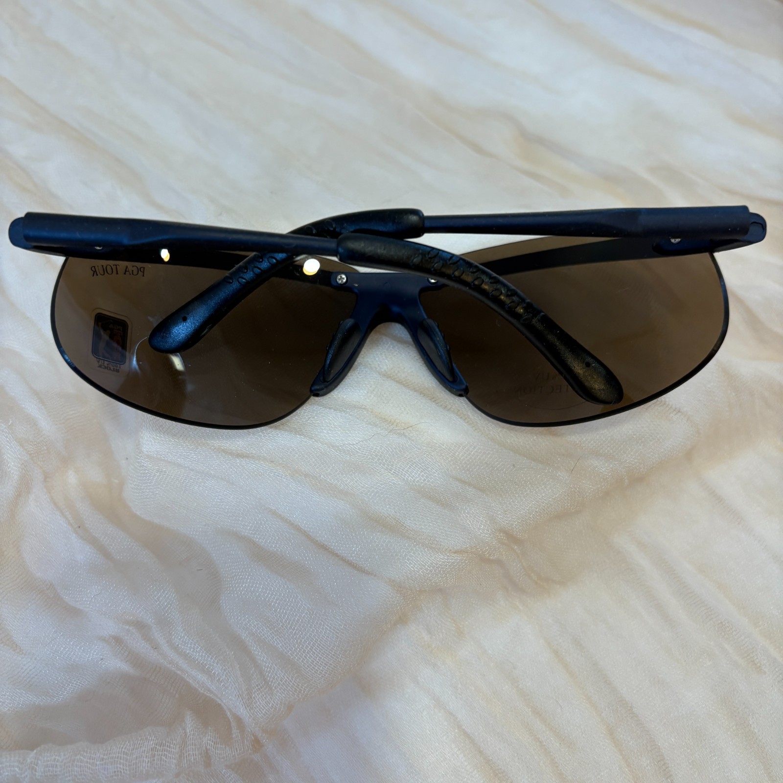 PGA Tour High Contrast 100% UV Protection Sports Wrap Sunglasses PGA2236