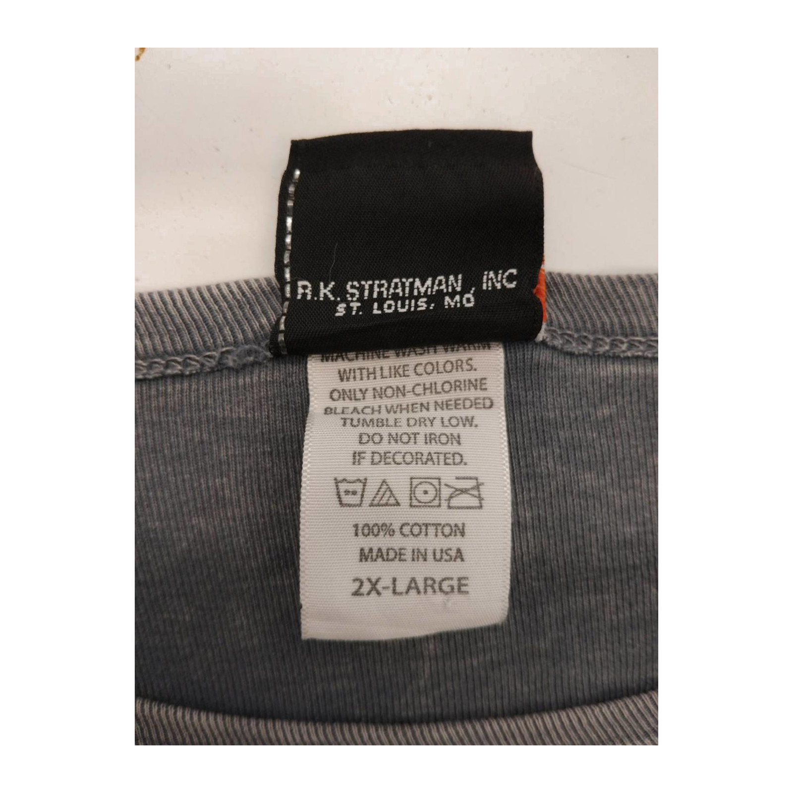 Harley Davidson Y2K Filigree Logo Long Sleeve T Shirt Grey 2XL