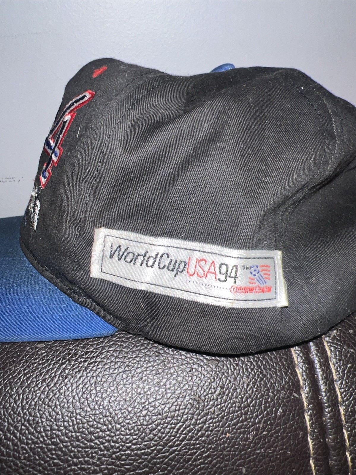 Vintage 1994 FIFA World Cup USA Twins Enterprise Snapback Hat Soccer Cap 90s