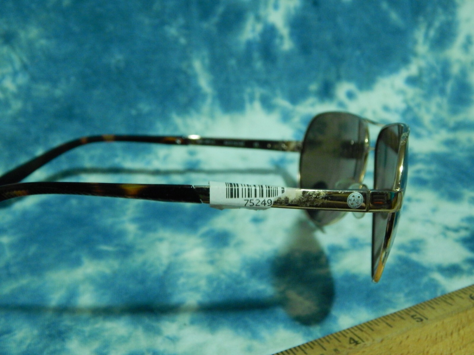 Maui and Sons 100% UV Protection Polarized Aviator Sunglasses Vtg Shades 😎