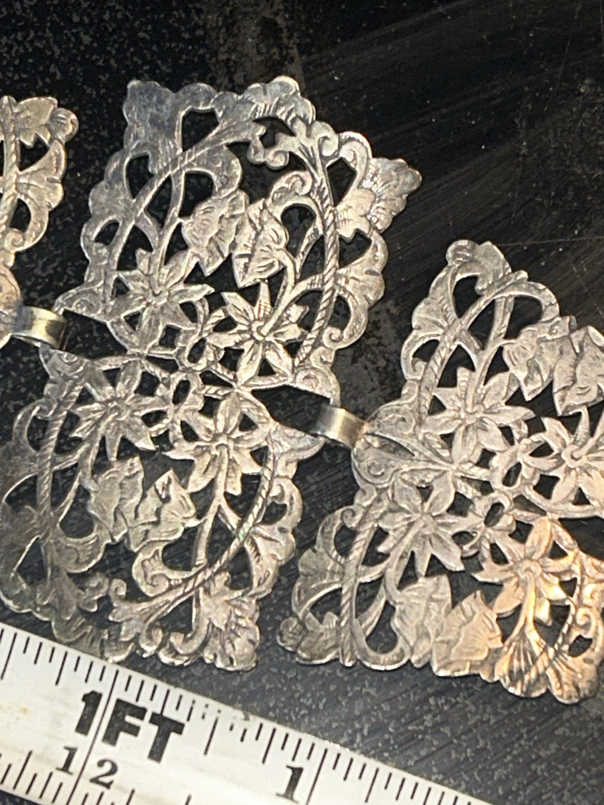 Victorian Silver plated E.P.N.S Nursing Belt 25 Inches Nice Open Work
