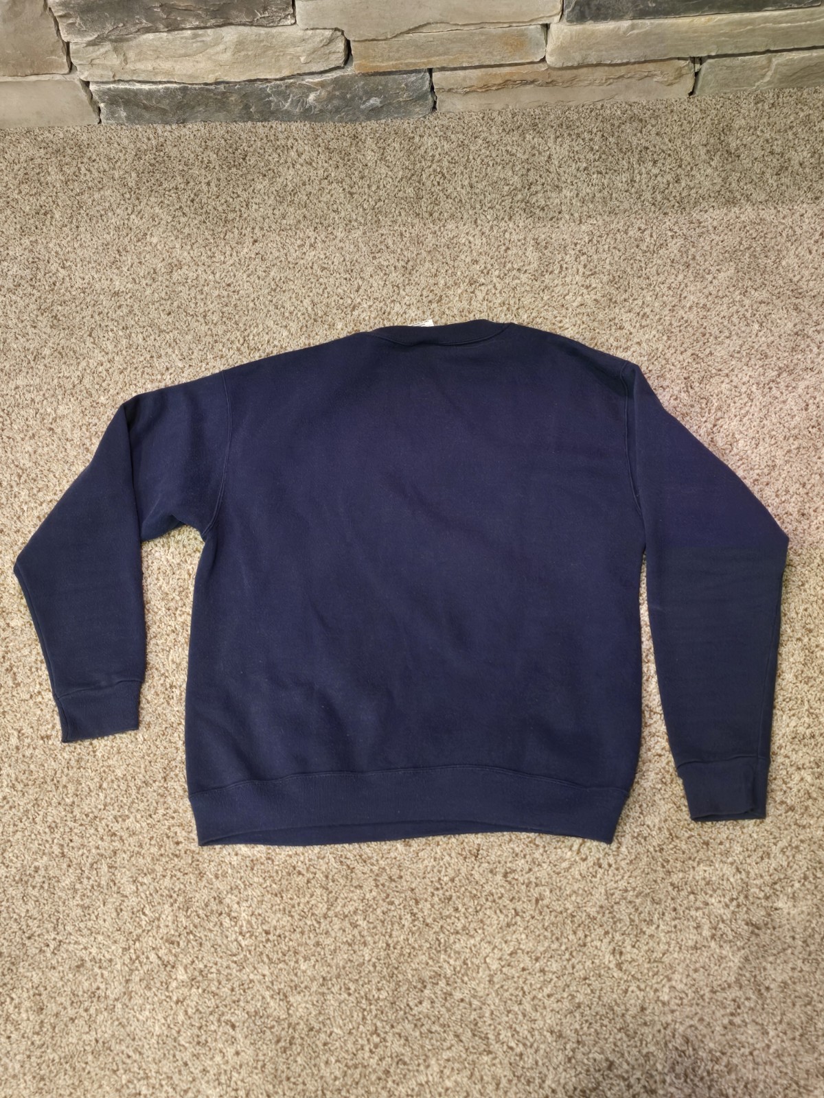 Vintage Alconbury United Kingdom England Blue Sweatshirt Jostens Sz M Medium