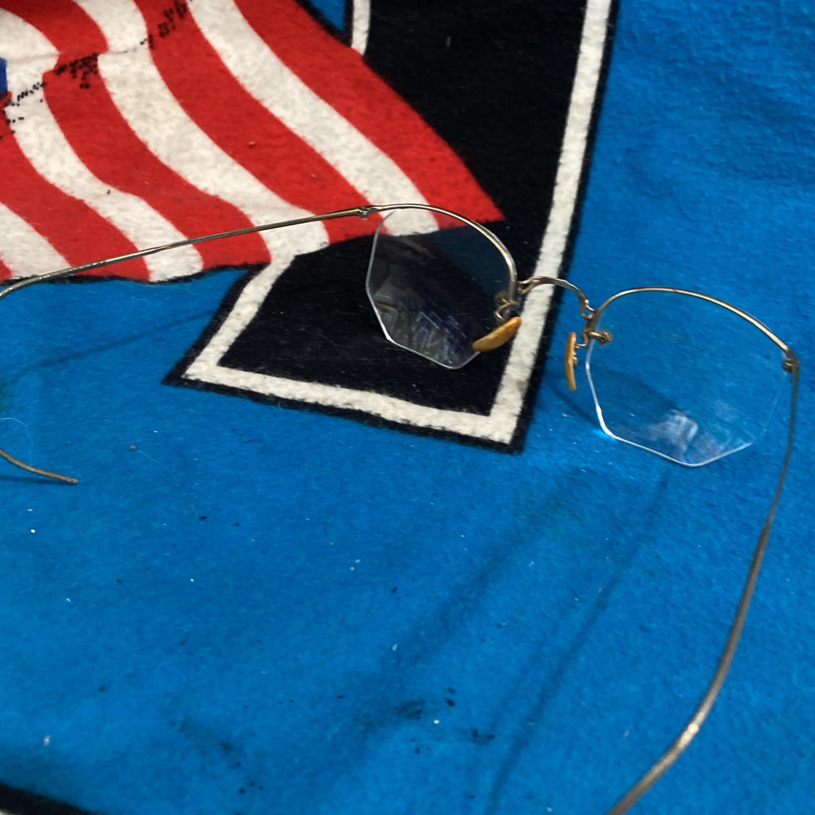 Vintage Marty Supreme Style Glasses AO Gold filled 12k