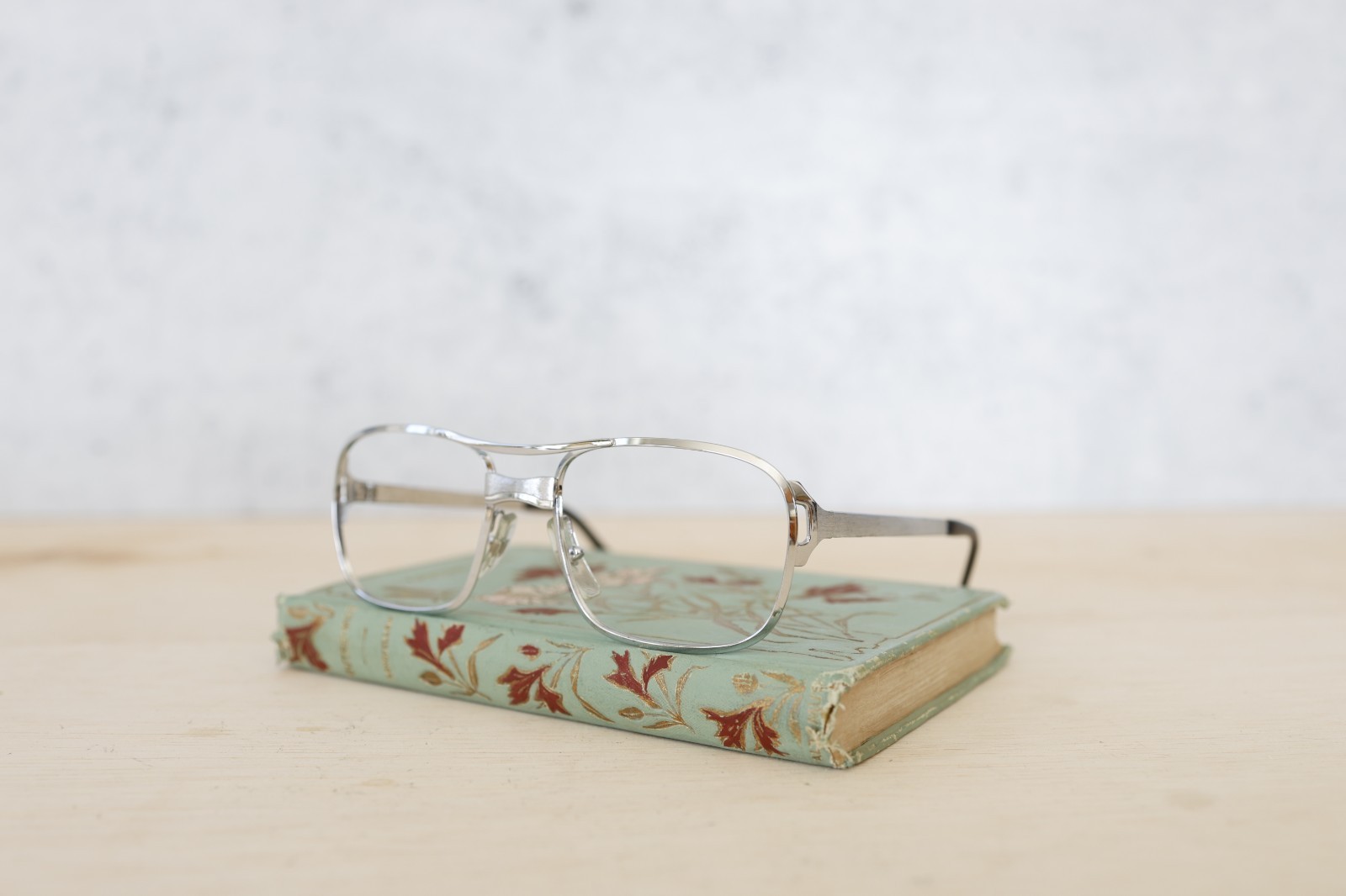 Vintage Aviator Eyeglass Frames 1970s made in France Classic Pilot Eyewear