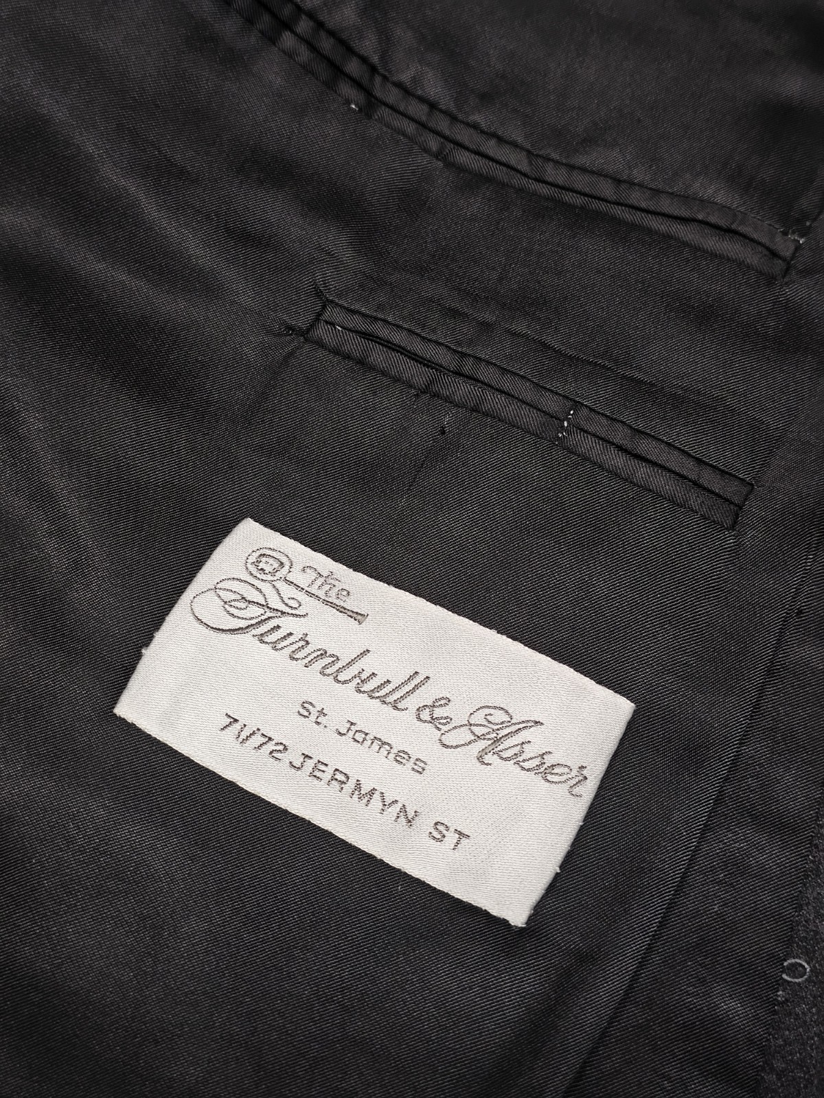 Vintage Turnbull Asser Double Breasted Dinner Jacket/Tuxedo Jacket