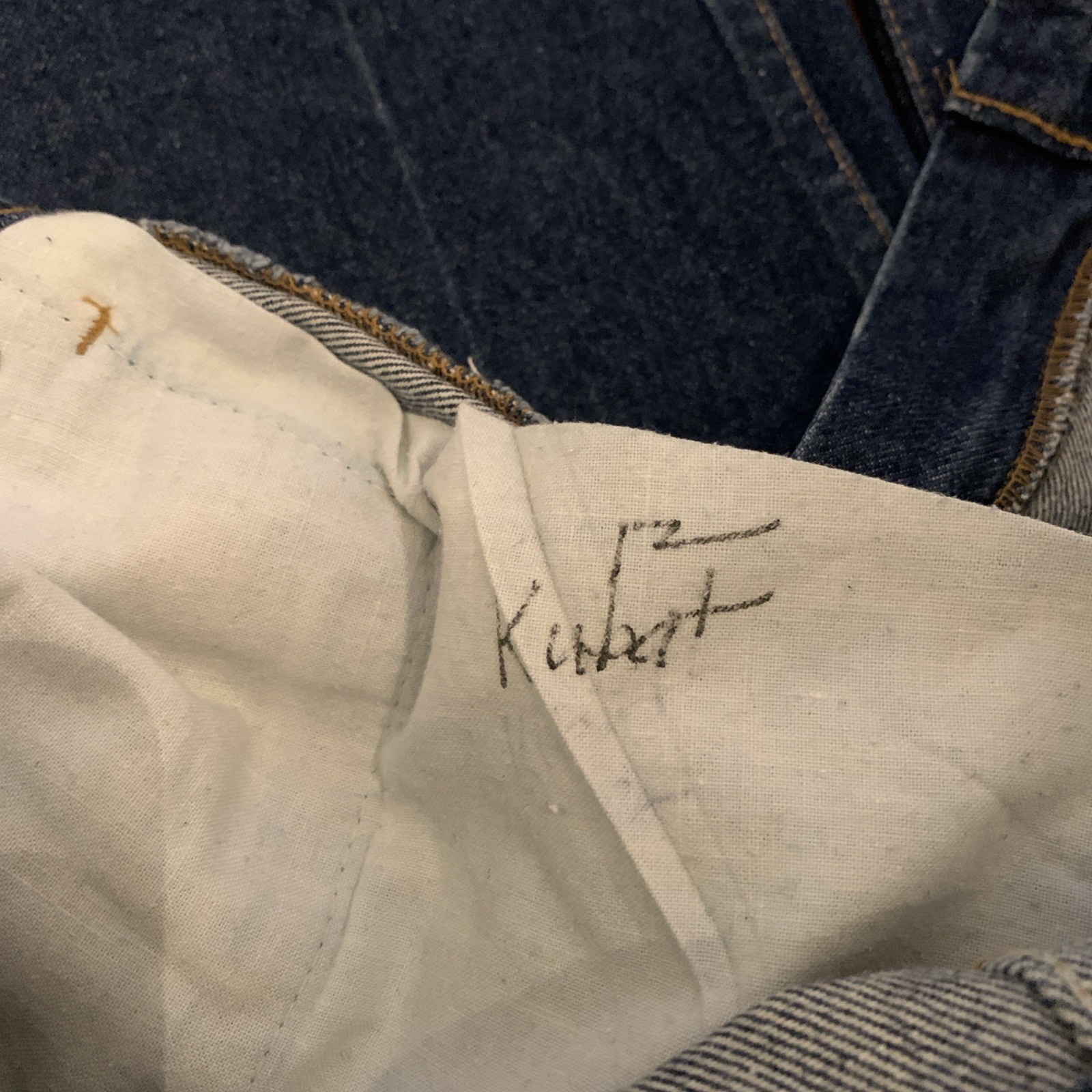 Vintage Levi’s Men’s 1988 517 Blue Jeans 32×33 Made USA Red Tab Red Bat Wing Tag