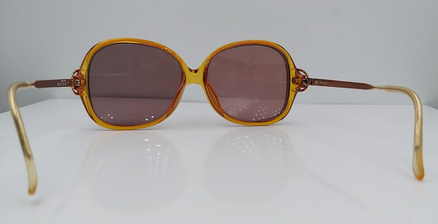 Vintage Viennaline 3076 30 Brown Oval Sunglasses Austria FRAMES ONLY