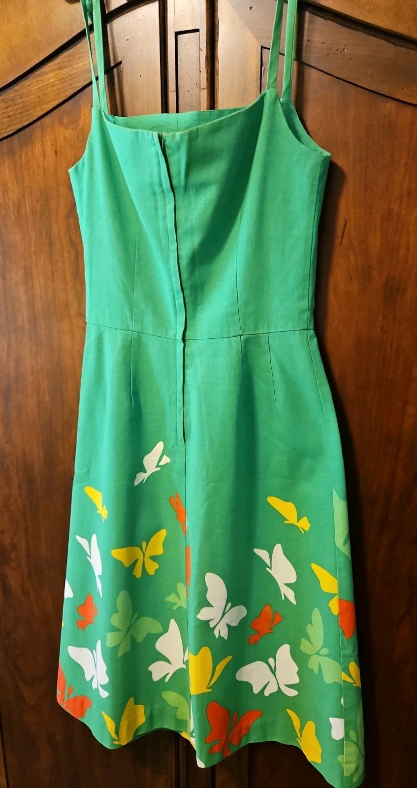 Vintage Malia Honolulu 60s/70s Sun Dress Butterflies Sz 10