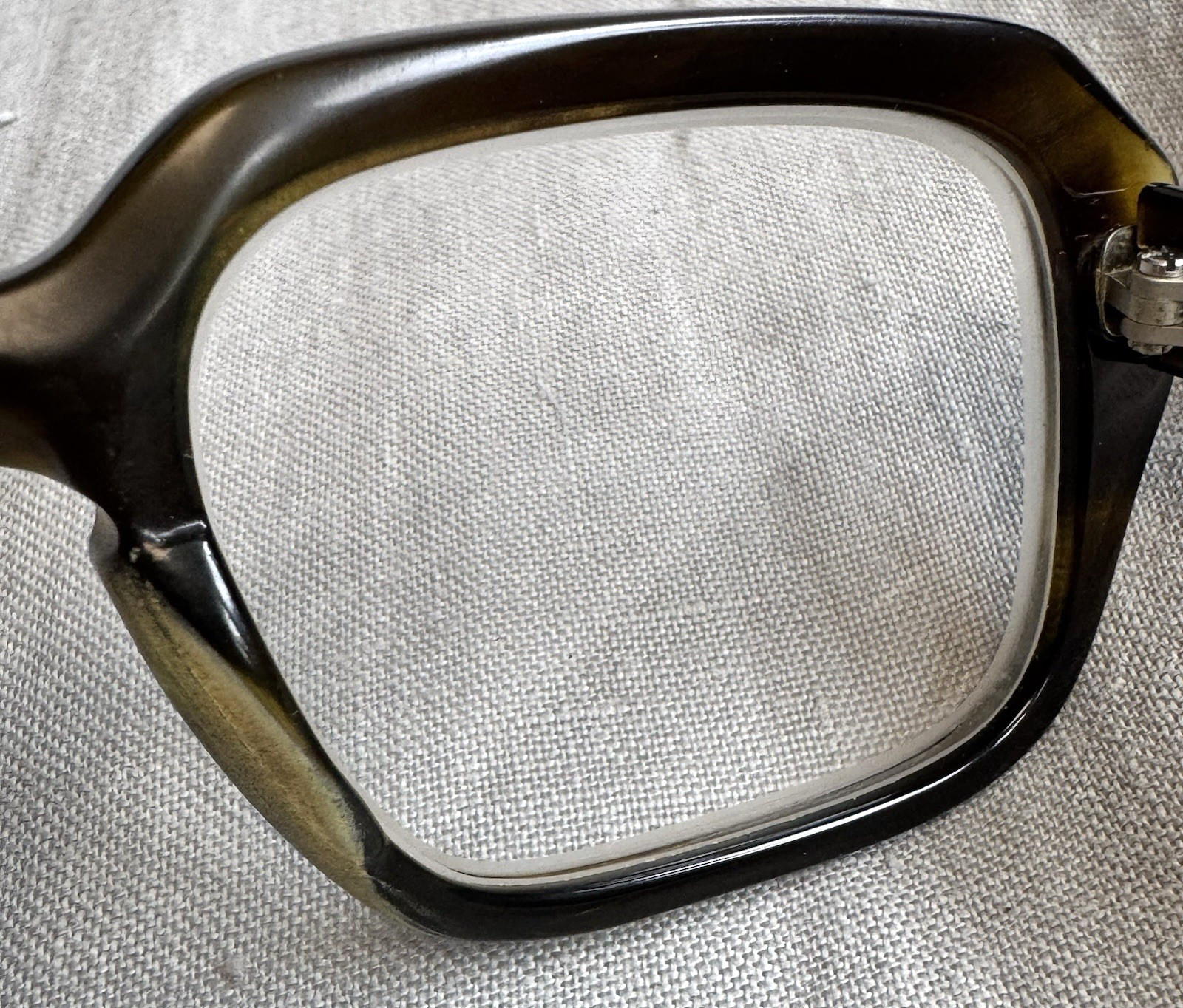 VTG Rodenstock Men Eyeglasses Senator 145 Teak Brown Gold Tortoise Square 80s