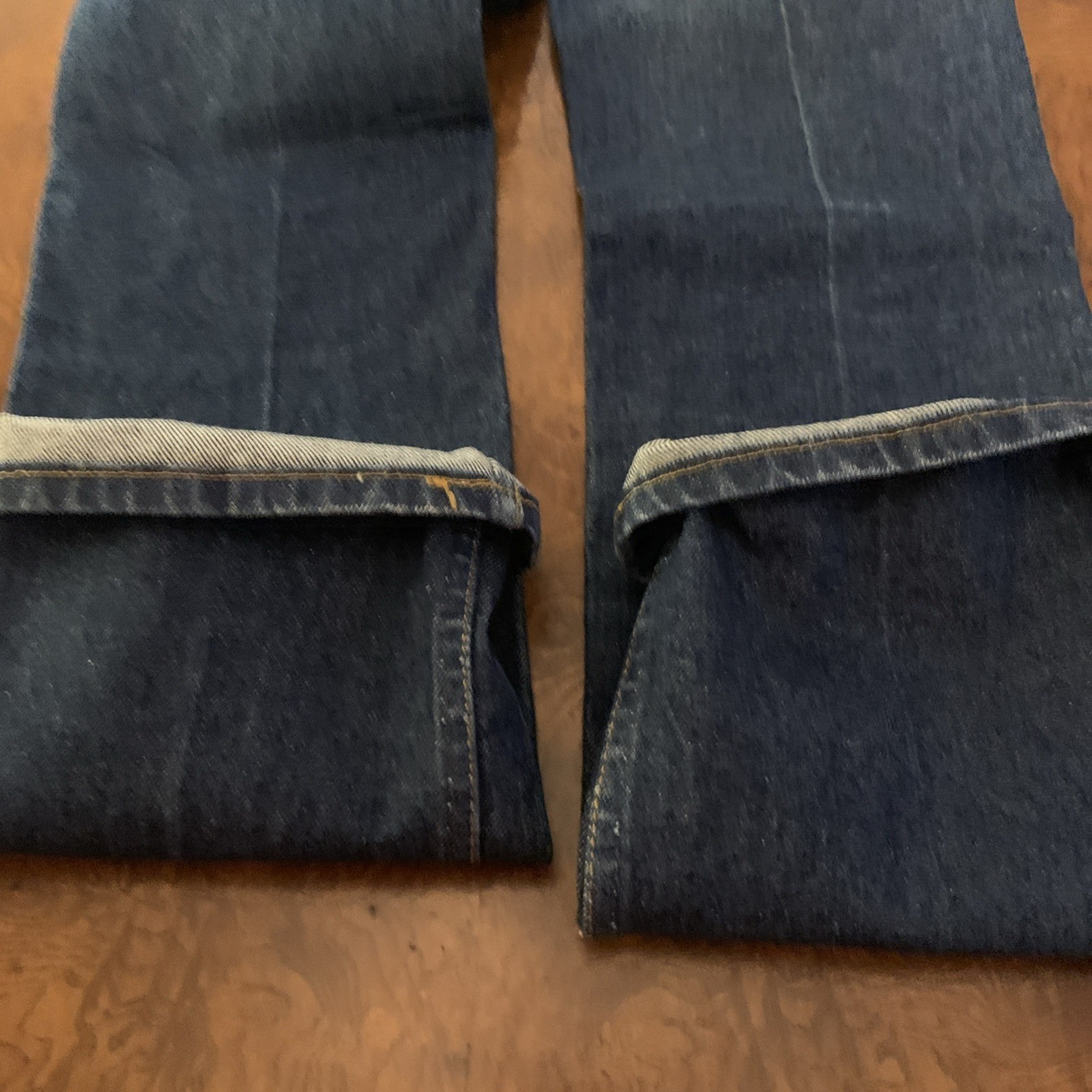 Vintage Levi’s Men’s 1988 517 Blue Jeans 32×33 Made USA Red Tab Red Bat Wing Tag