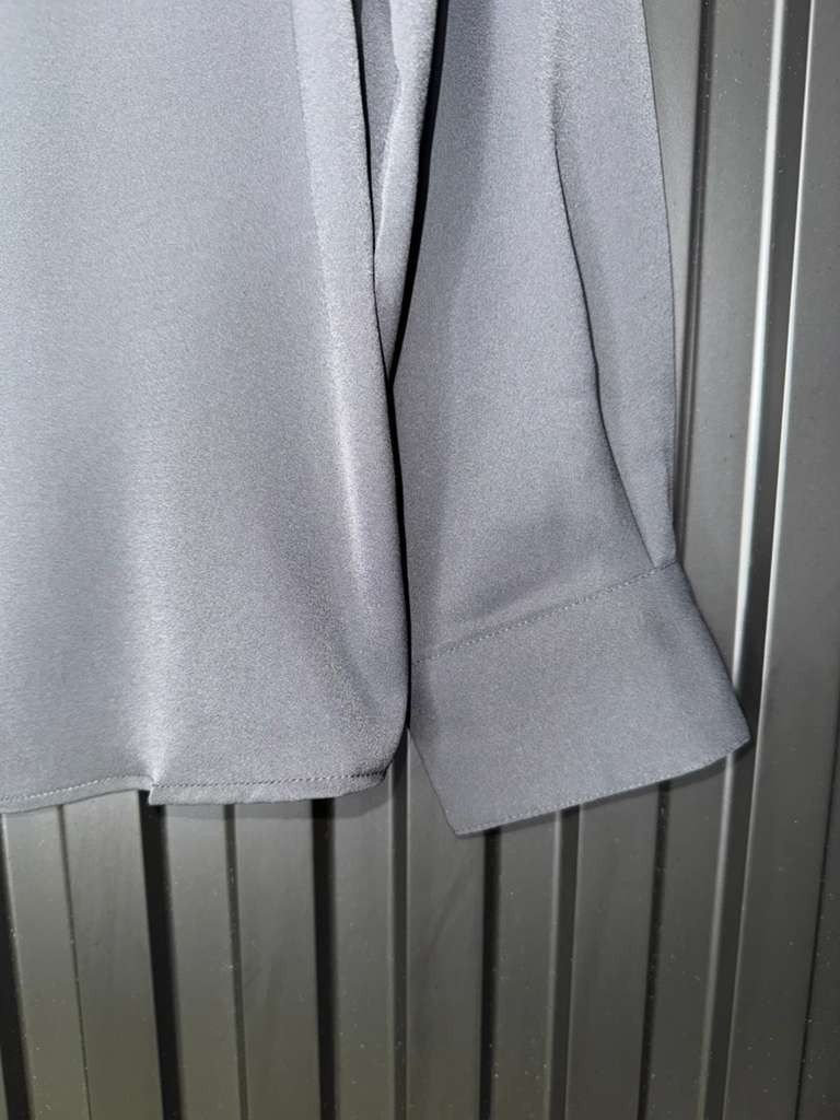 Yves Saint Laurent YSL Beaute Black Uniform Blouse Made In Italy 38
